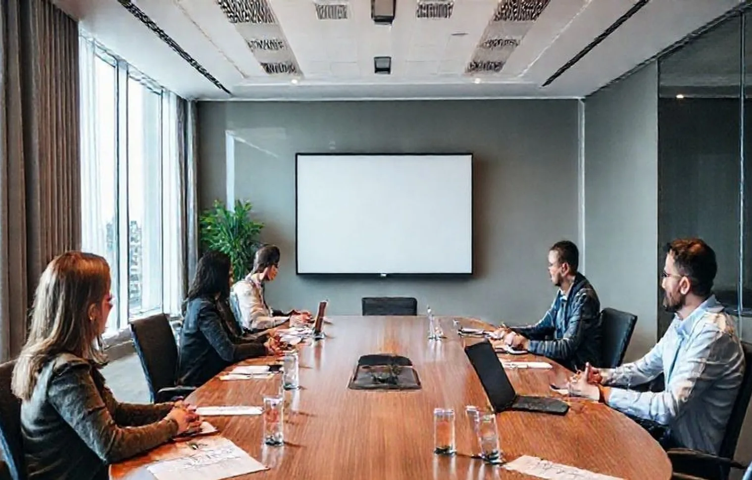 Business growth consulting session